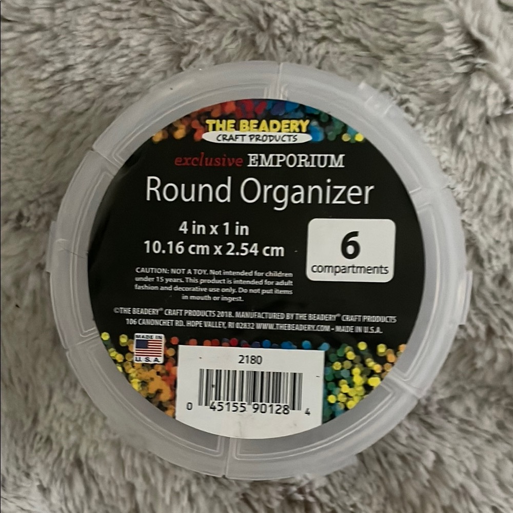 Round Organizer - Black